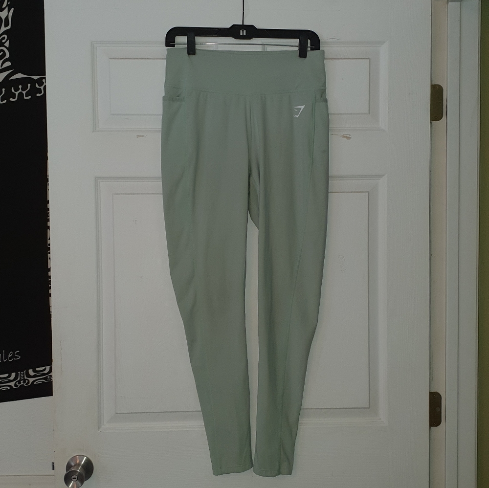 Gymshark Leggings w/ Pockets Mint Large